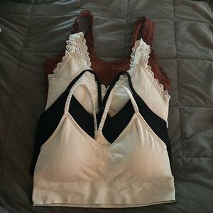 4 medium Maurice’s bralettes